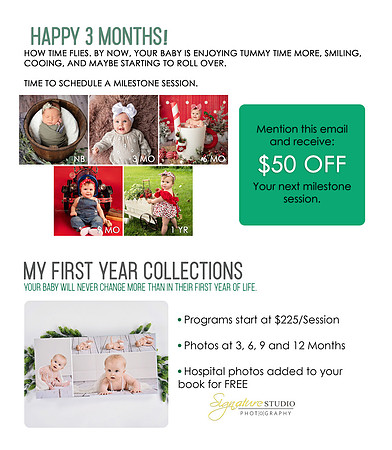 3 Months Card-email